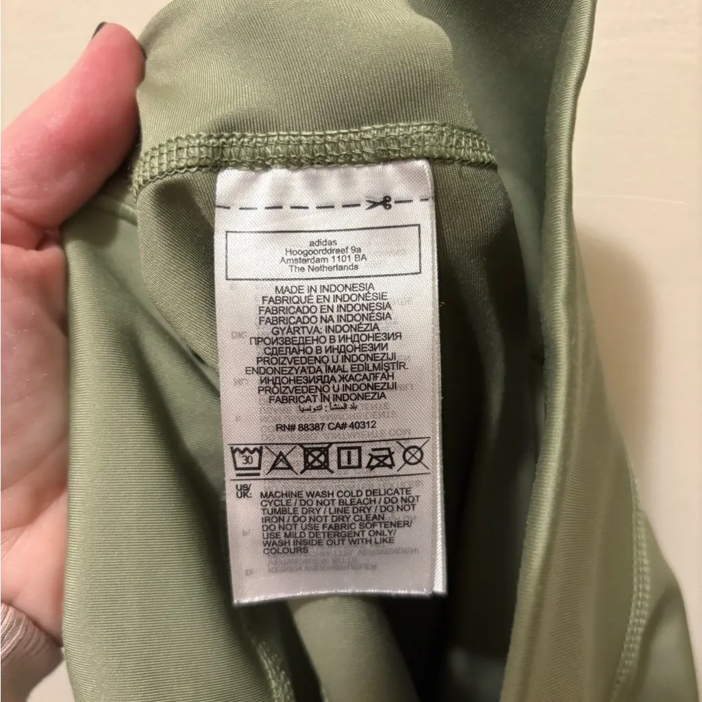 Adidas by Stella McCartney true purpose training leggings size small Green - Image 8