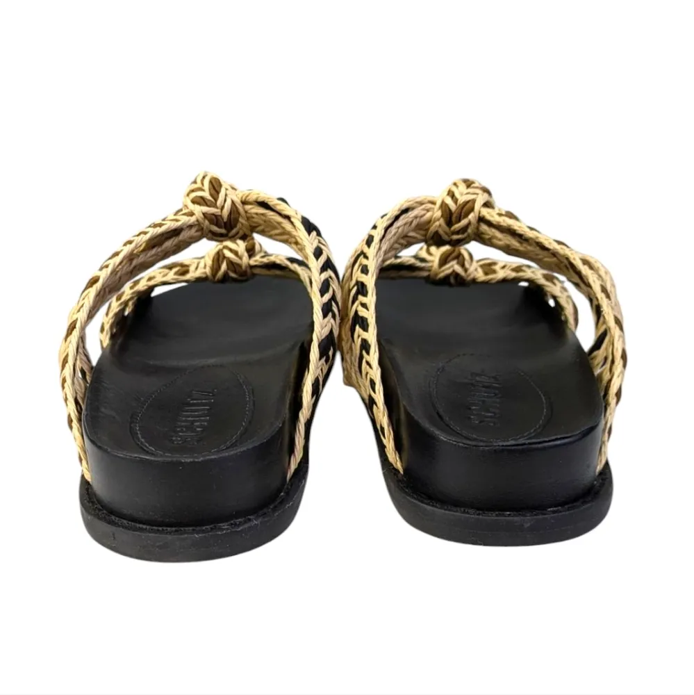 Anthropologie/Schutz Trassie Sporty Raffia Sandals EUC $148 Size 6B   S33356 - Image 11