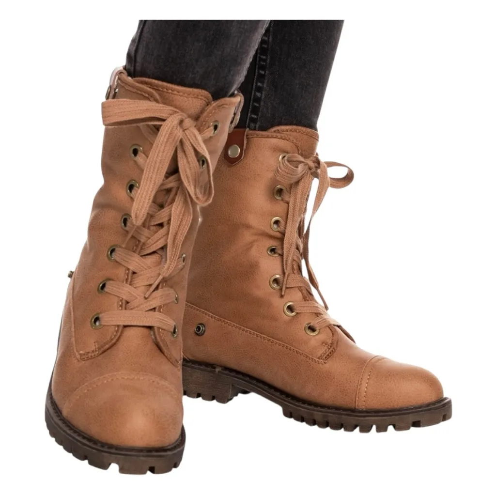 Roxy Women's Bruna Combat Boot Size 7.5 - Image 3