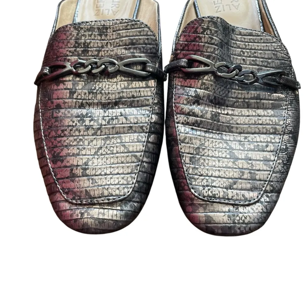 Naturalizer Kayden Mules Pewter Women’s Size 9.5 - Image 3