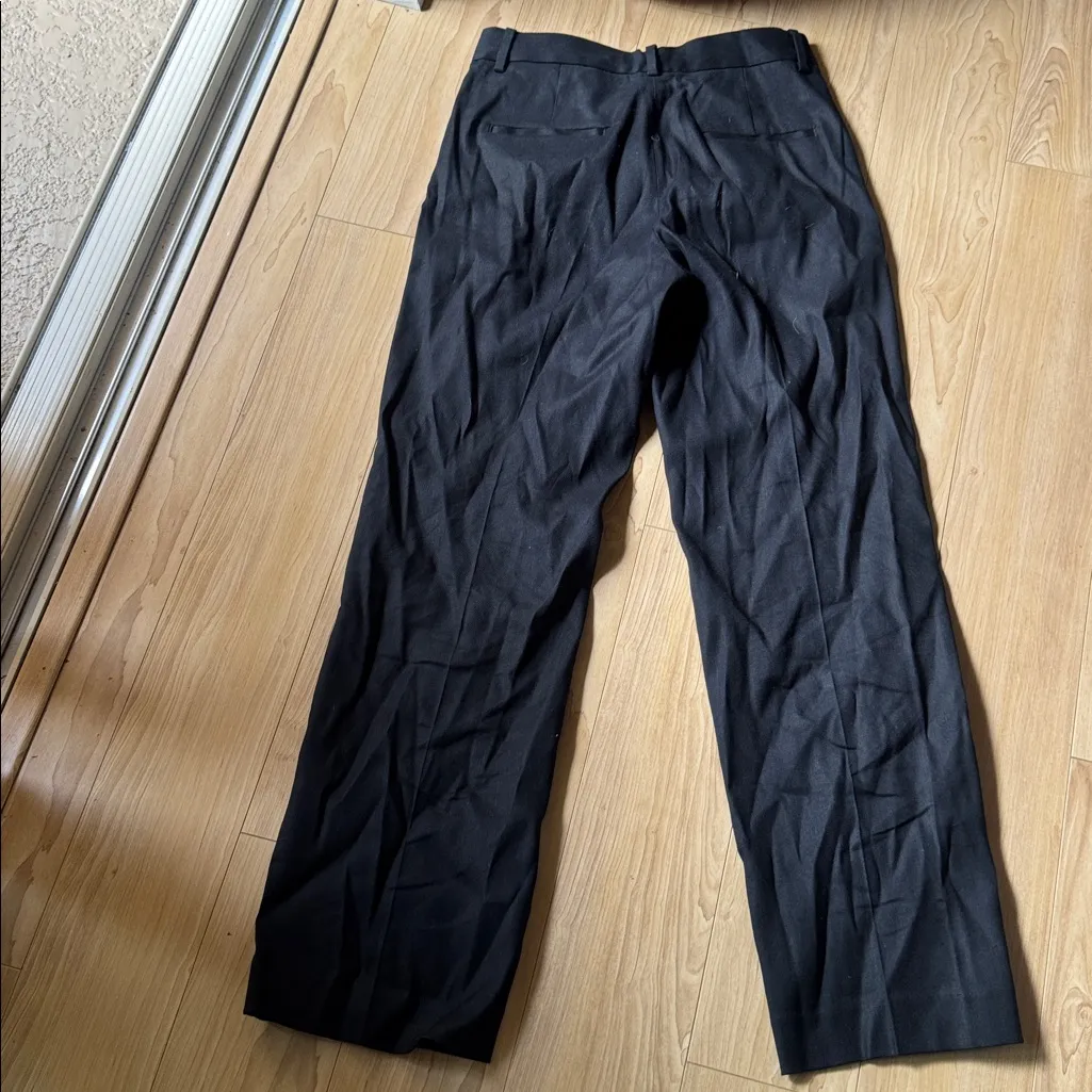 Massimo Dutti Classic Black Trousers - Image 4