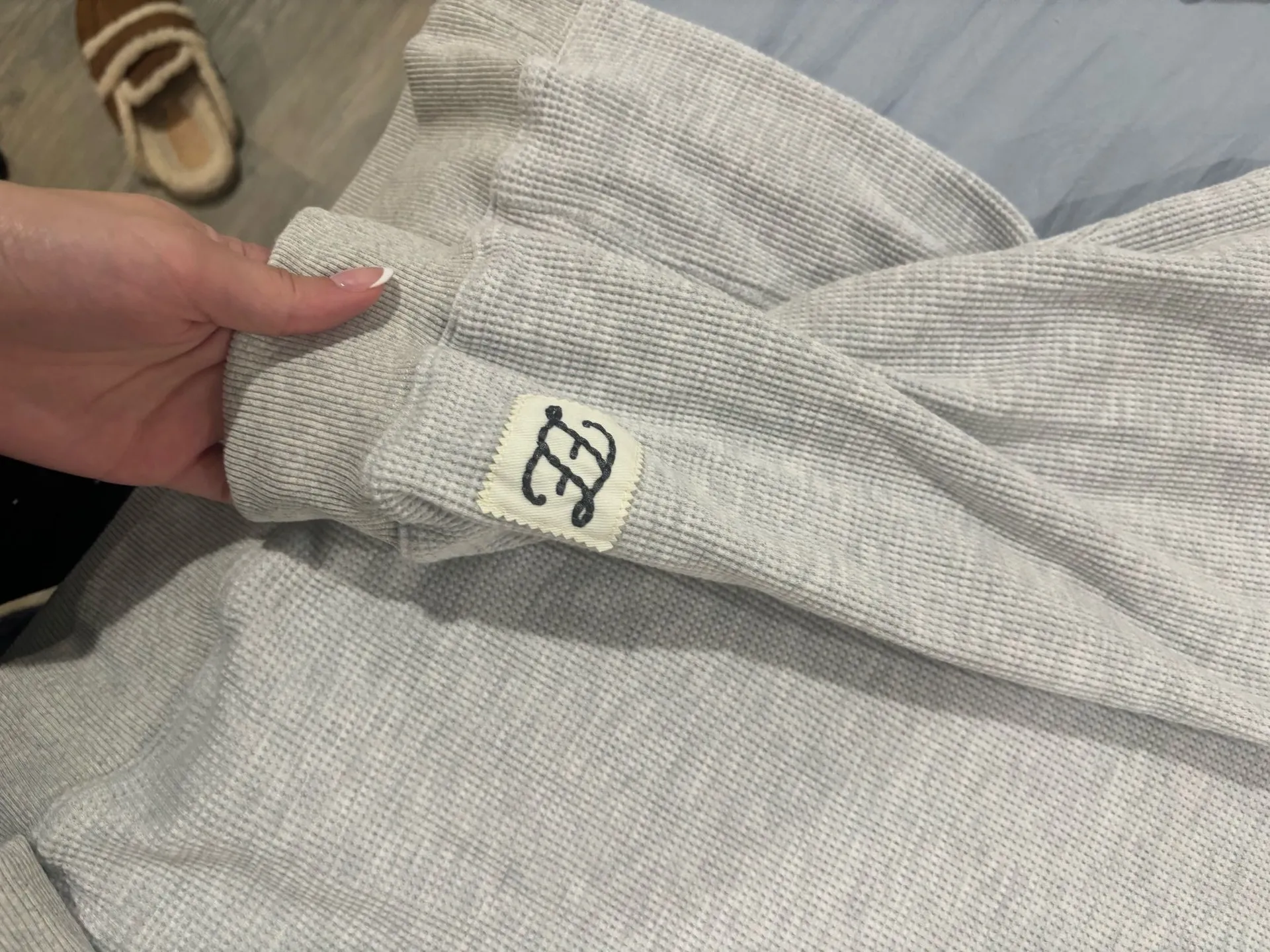 Eleven Eleven Henley Gray Size L - Image 2