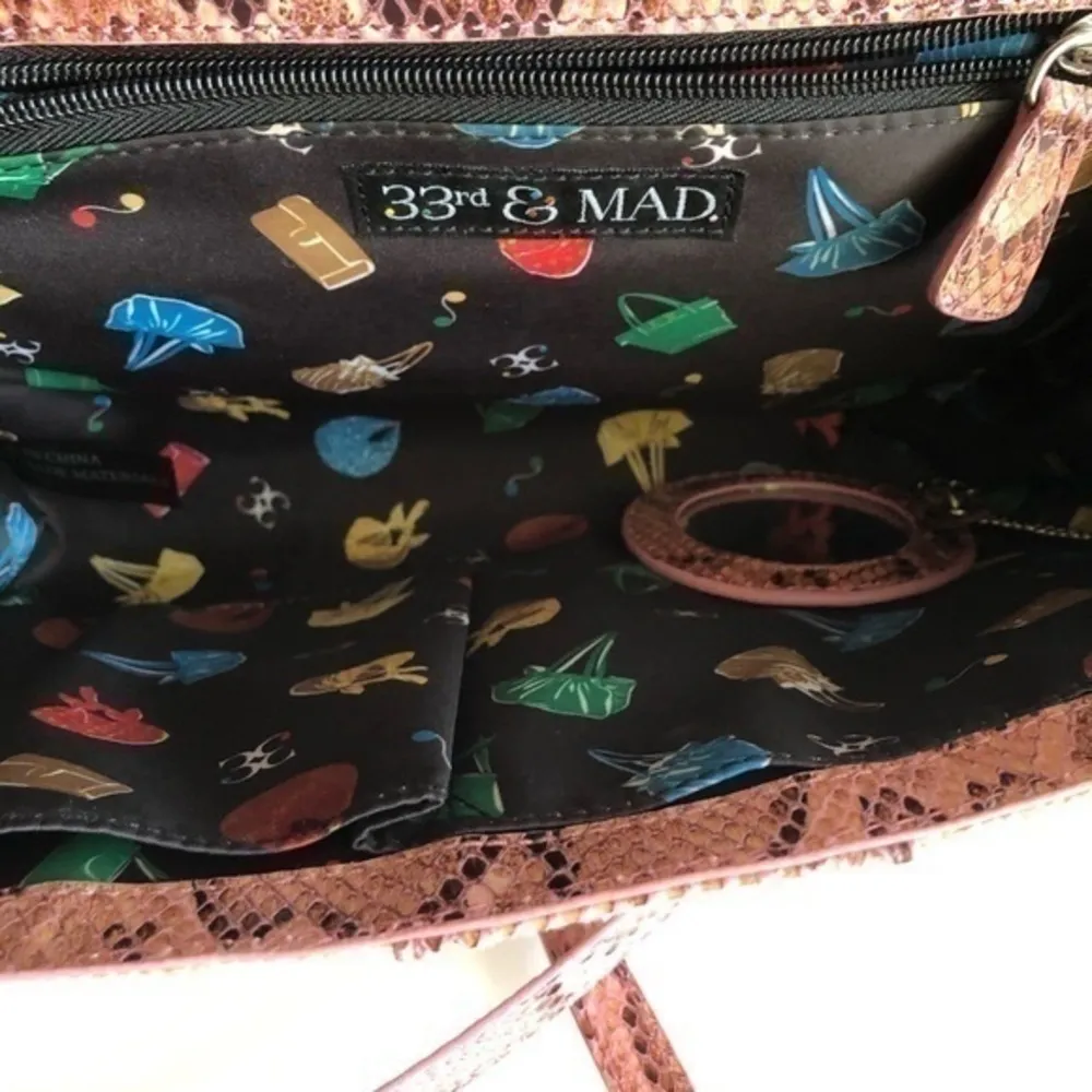 33rd & Mad Crossbody Bag Pink - Image 8