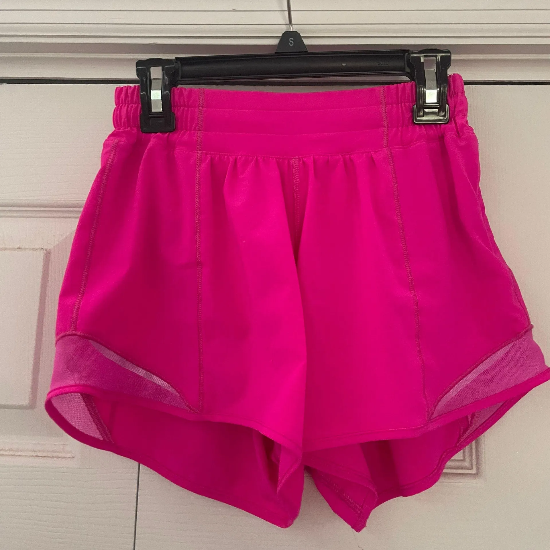 Lululemon Pow Pink Hotty Hot Shorts - Image 4