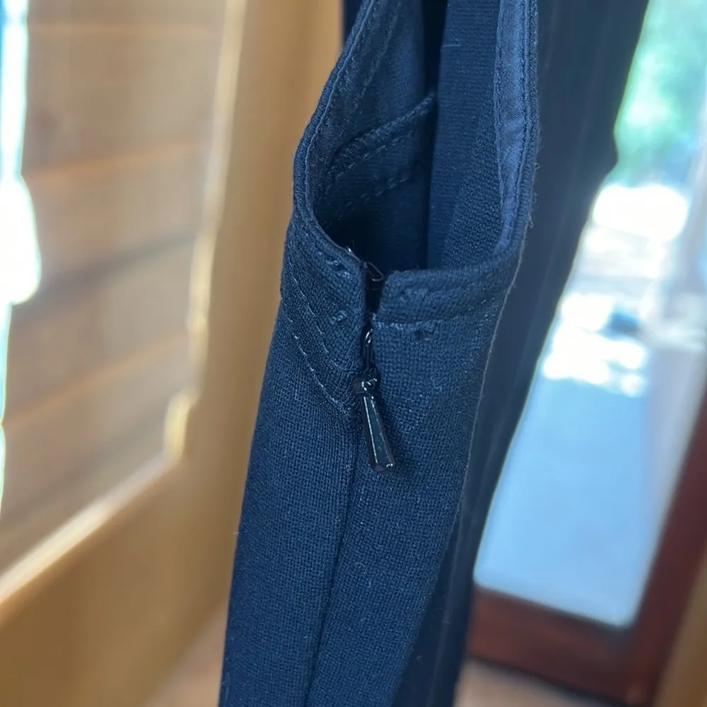 Etcetera Black sleeveless dress- with cowl neck- Size 10 - Image 9