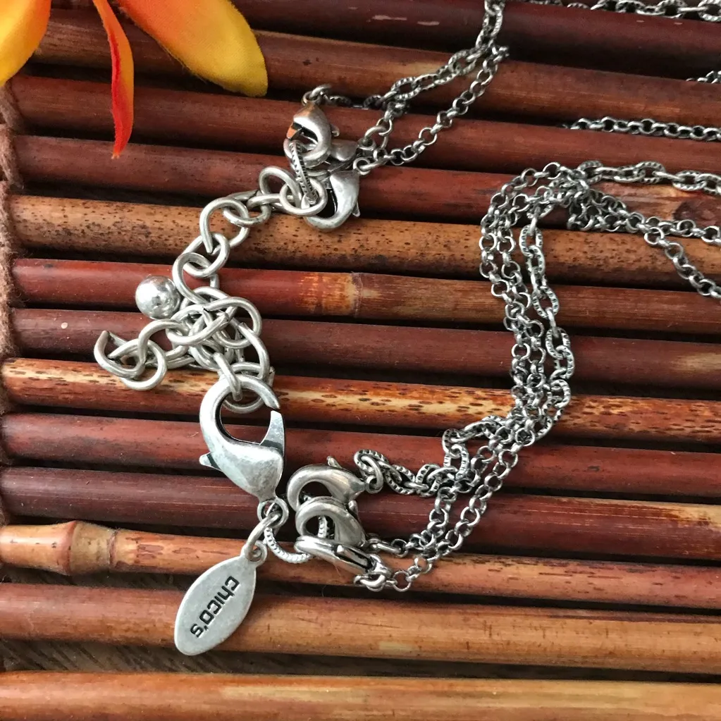 Chico's Chico’s Three Strand Convertible Necklace - Image 9
