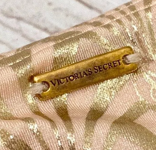 Victoria's Secret VS Bombshell Blush Gold Foil Bikini Swimsuits  - Image 12