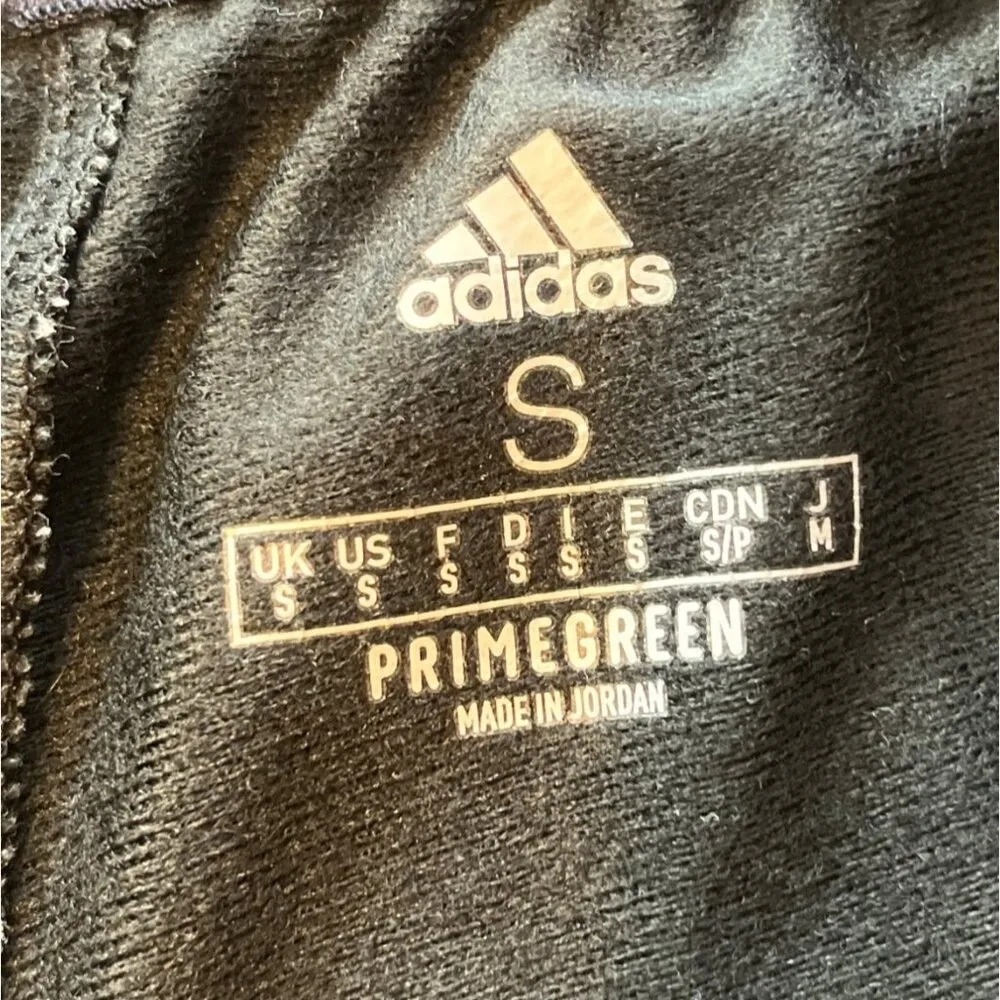 Adidas Black Primegreen Womens Track Pants Size S 76L - Image 3