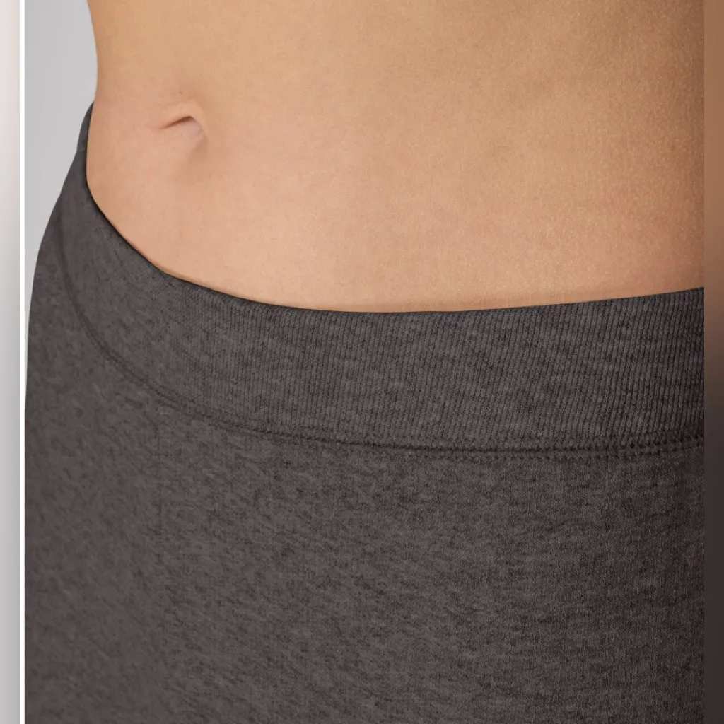 HANES Womens EcoSmart Gray Sweatpants Size Medium Straight Leg New - Image 2