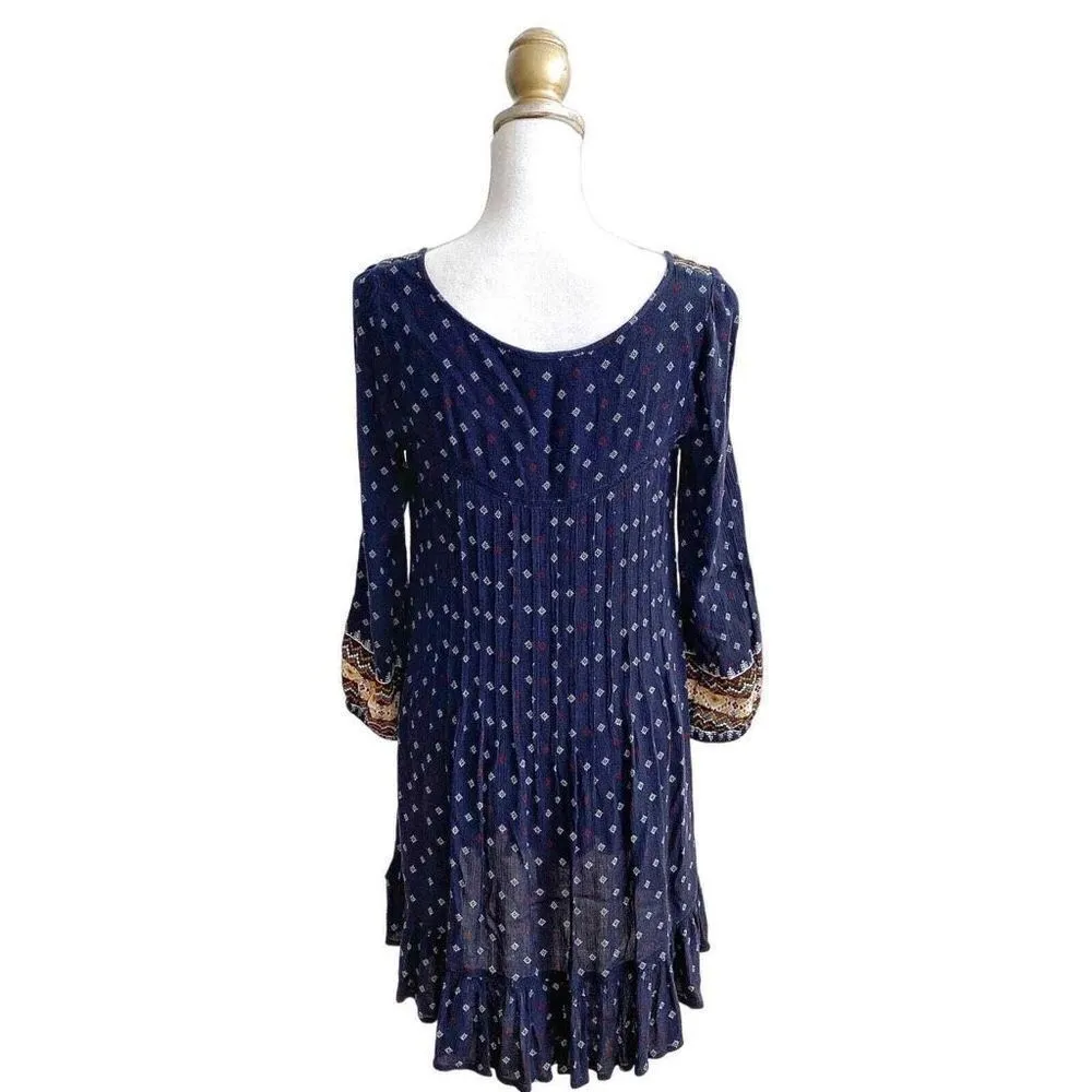 ✨American Eagle Pintucked Boho Swing Dress✨ - Image 4