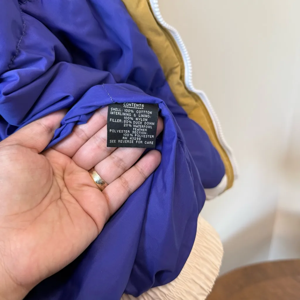 Vintage 80s 90s Neiman Marcus White Multicolor Puffer Jacket - Image 13