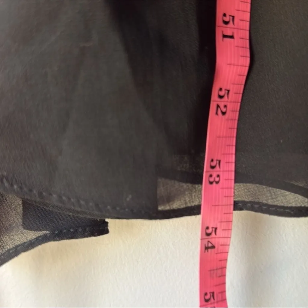 Fame and Partners Black Strapless Gown - Image 10