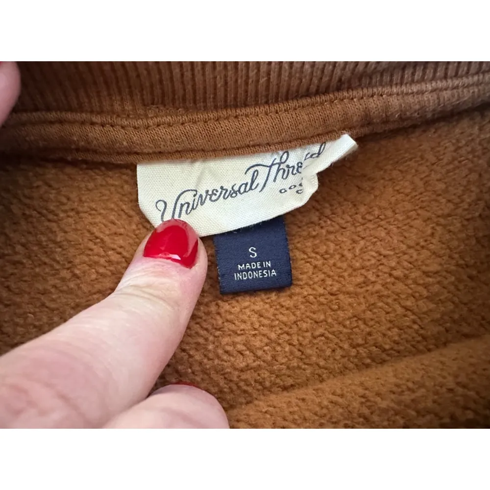 Universal Thread Sweatshirt Size Small Brown Camel - Image 2