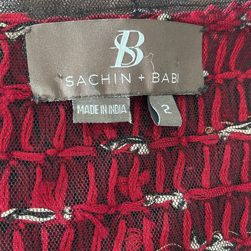 Sachin + Babi Printed Scoop Neck Top - Image 6