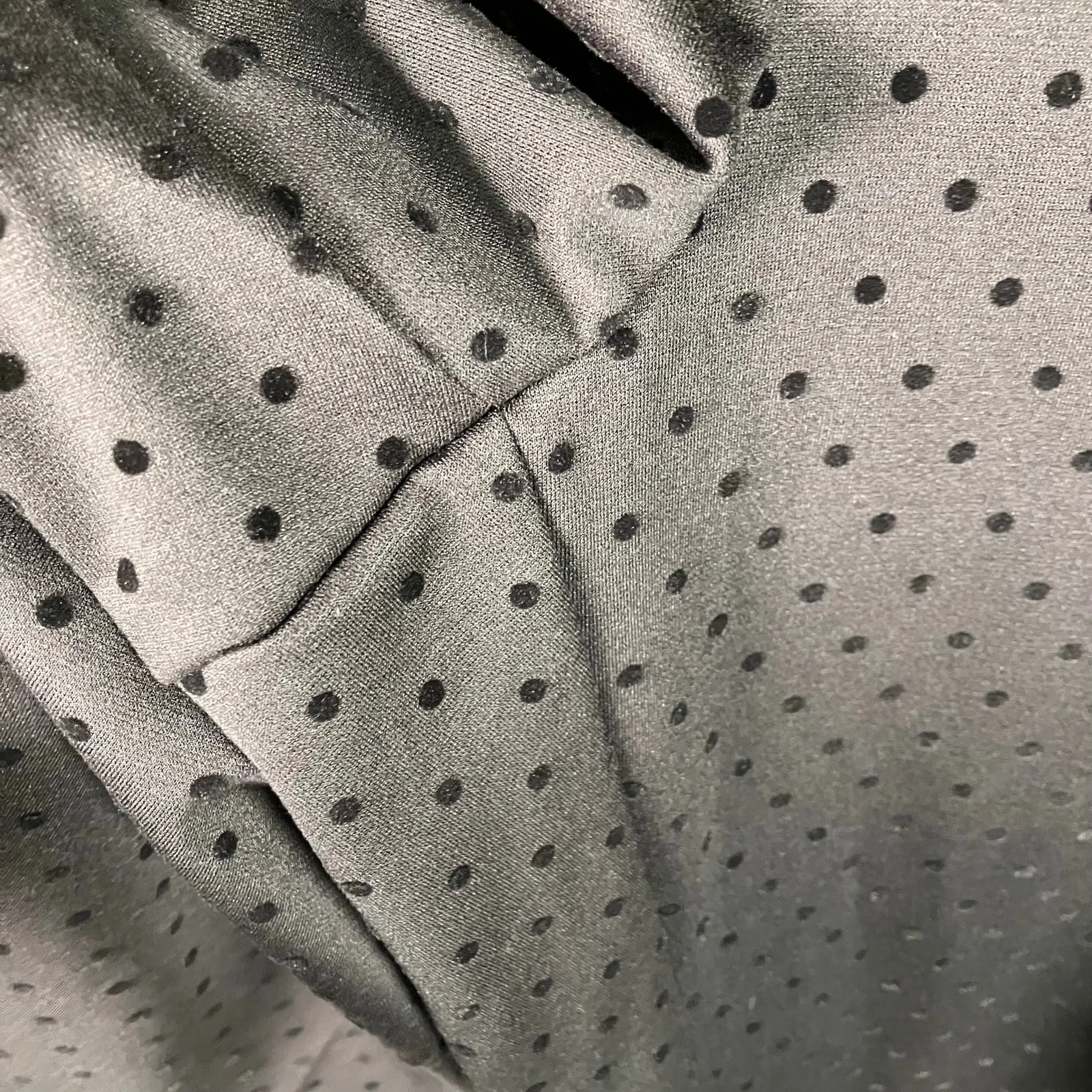 Jones & Co Jones New York Pull-On Pants 3X Black Polka Dot Stretch Ankle Trouser - Image 3