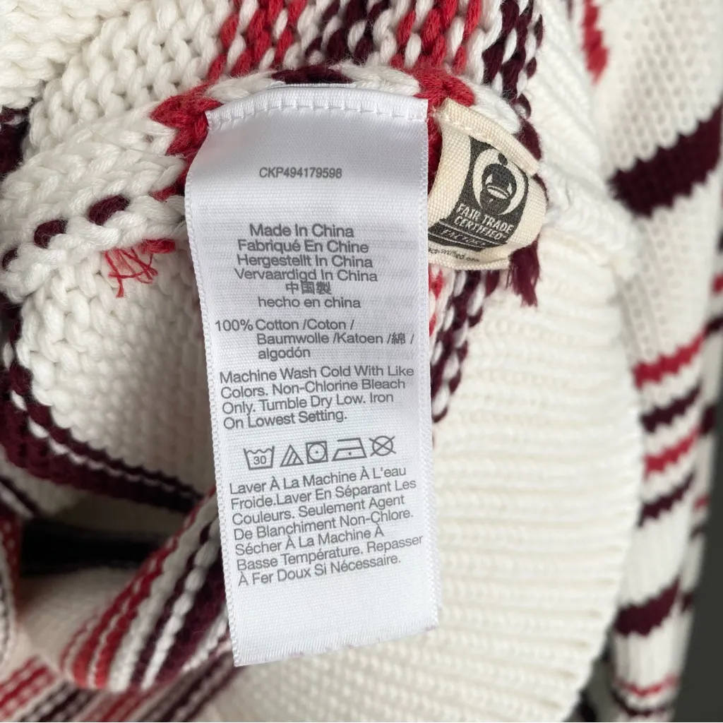 Madewell Cotton Striped Turtleneck Sweater - Image 7