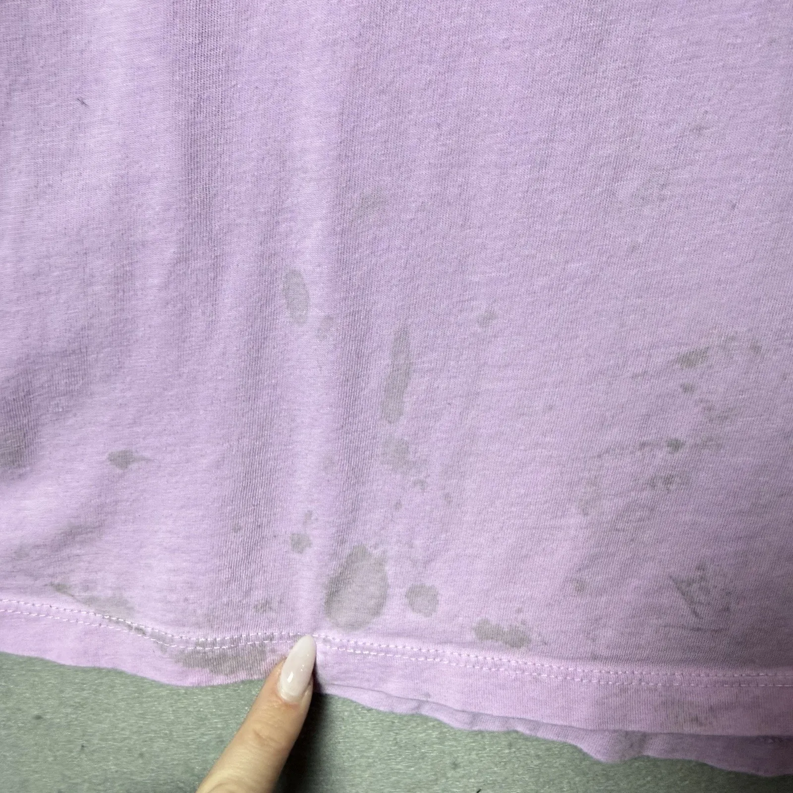 Pure Barre “Summer tuckin” Muscle Tank Light Pink 100% Cotton Women’s Size L - Image 8