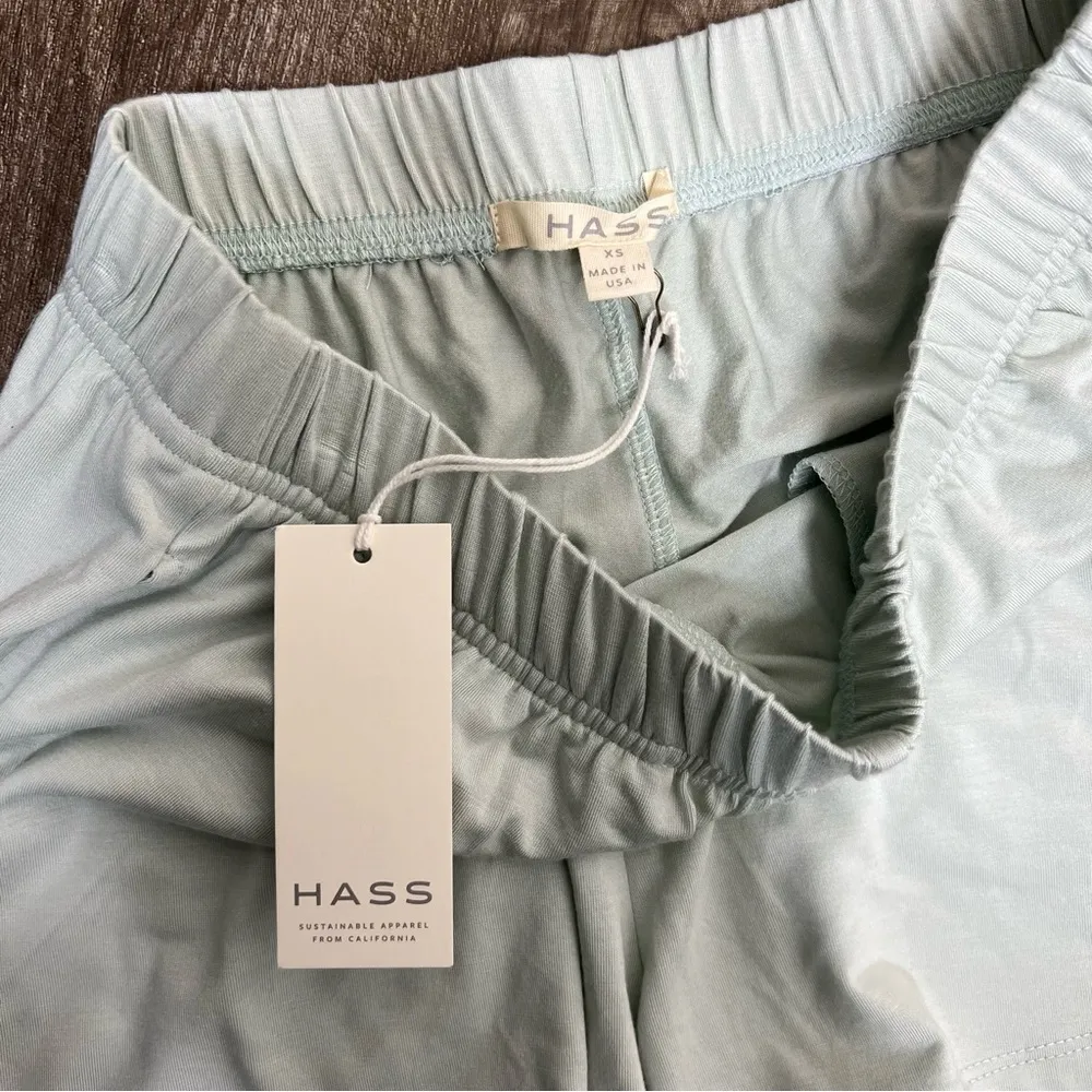 NWT Hass By Avocado Seafoam Modal Pajama Short Blue Size XS - Image 3