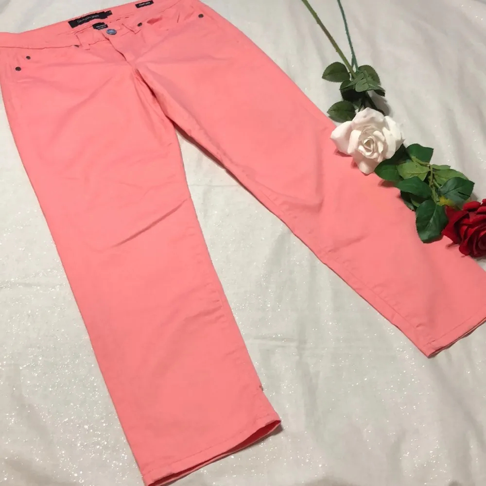 Calvin Klein Jeans Pink Crop 6 - Image 6