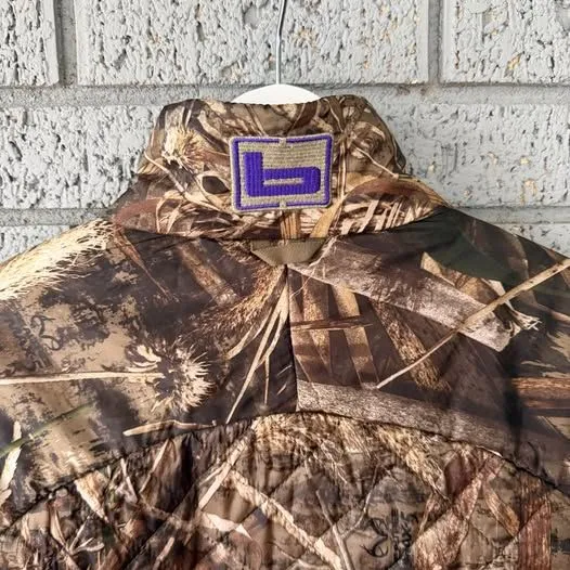 Banded Women's D'Arbonne Camo Jacket Size Small Green - Image 7