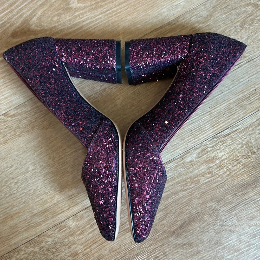 Alice + Olivia Glitter Pumps (Dorothy Core!!) - Image 2