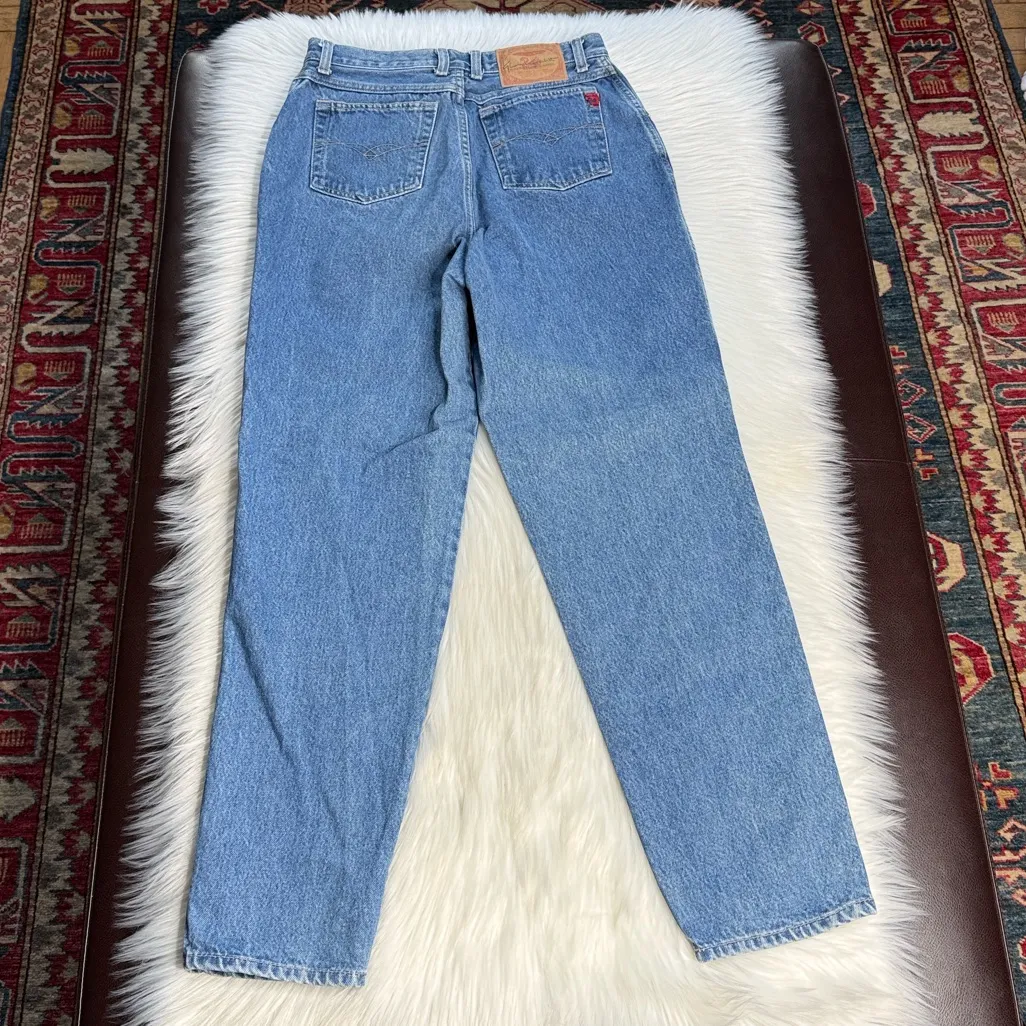 Gloria Vanderbilt Vintage Signature Label High Waisted Jeans - Image 4