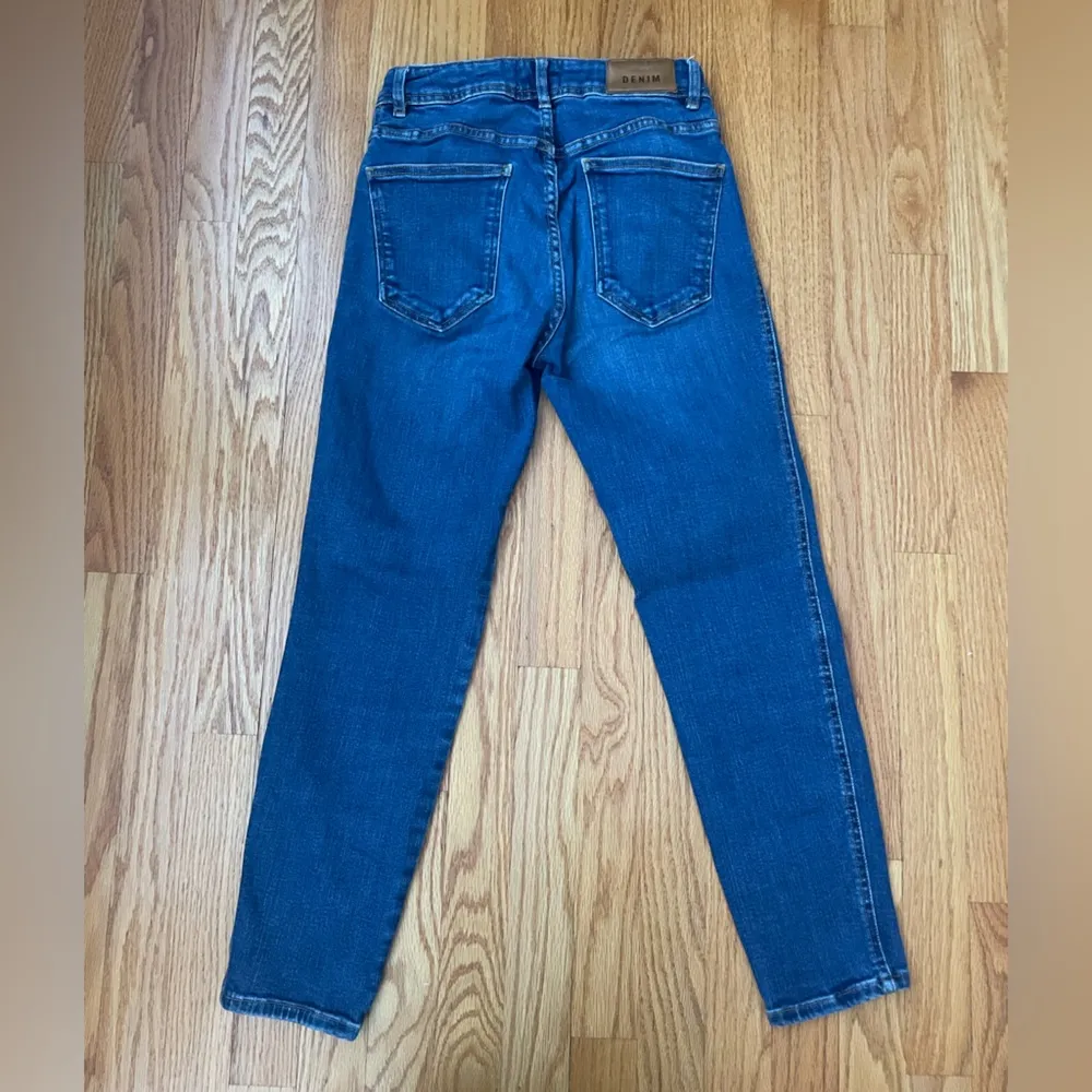 Sezane Blue Denim Jeans - Image 4