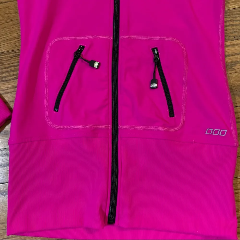 Lorna Jane Pink Hooded Performance Jacket size XS - Image 2