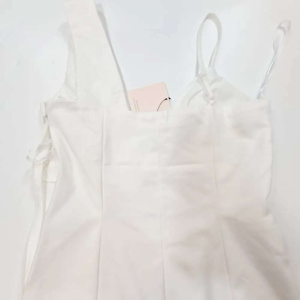 Superdown Eleanor Mini Dress in White Small - Image 12