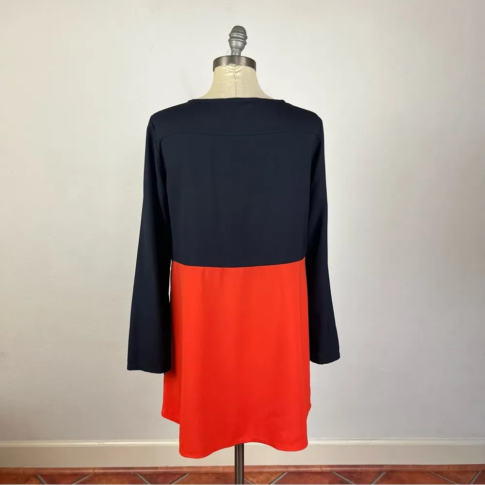 Marc Jacobs Color Block Long Sleeve Shift Dress - Image 5