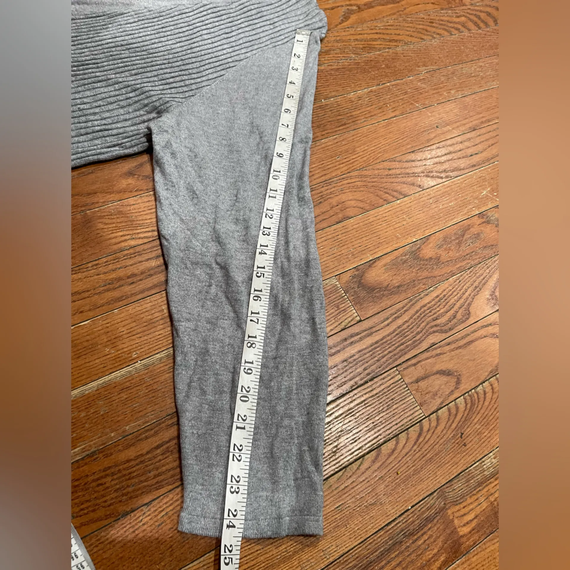 Terra & Sky Gray Open Front Cardigan - Image 4