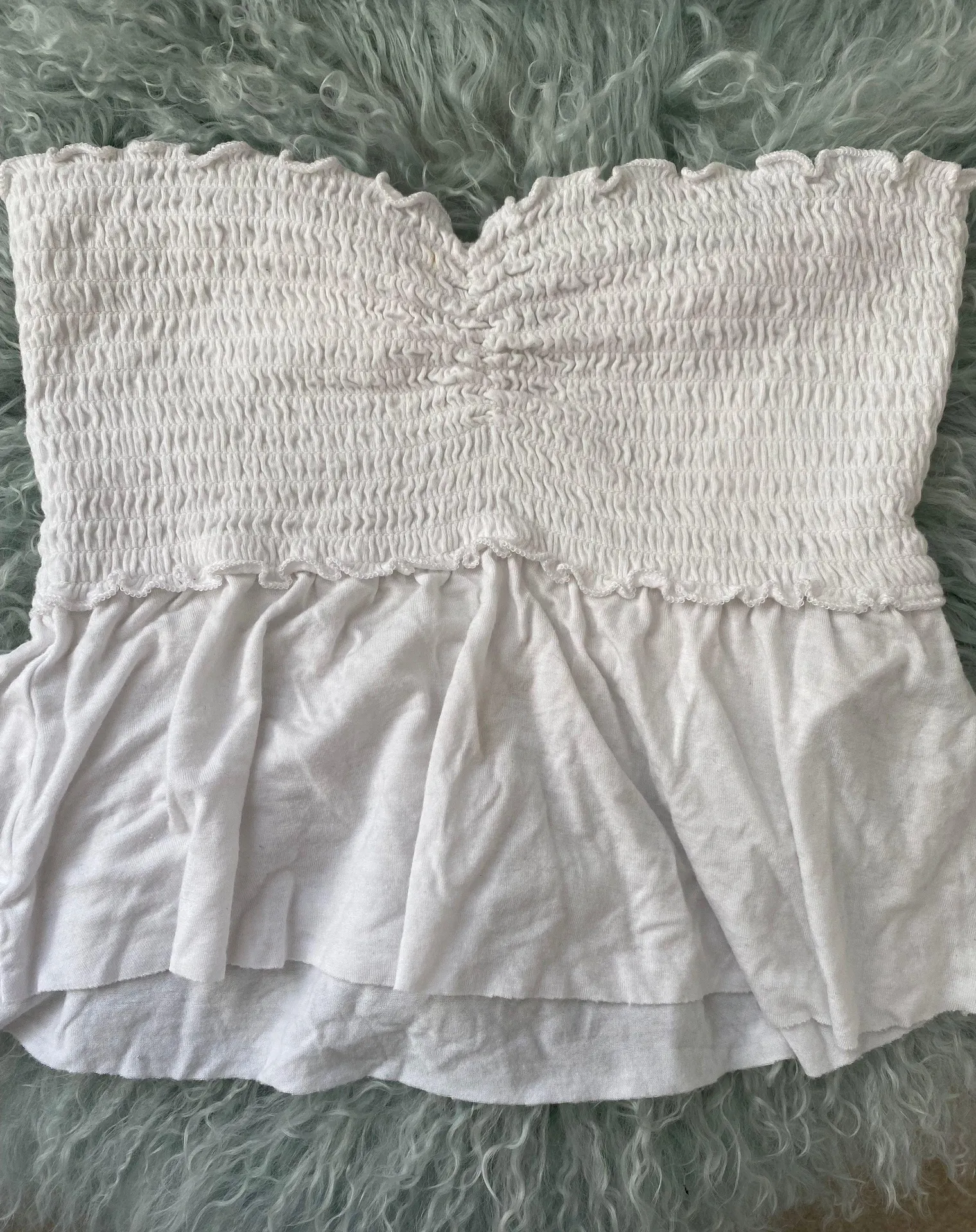 Hollister Smocked Tube Top - Image 3