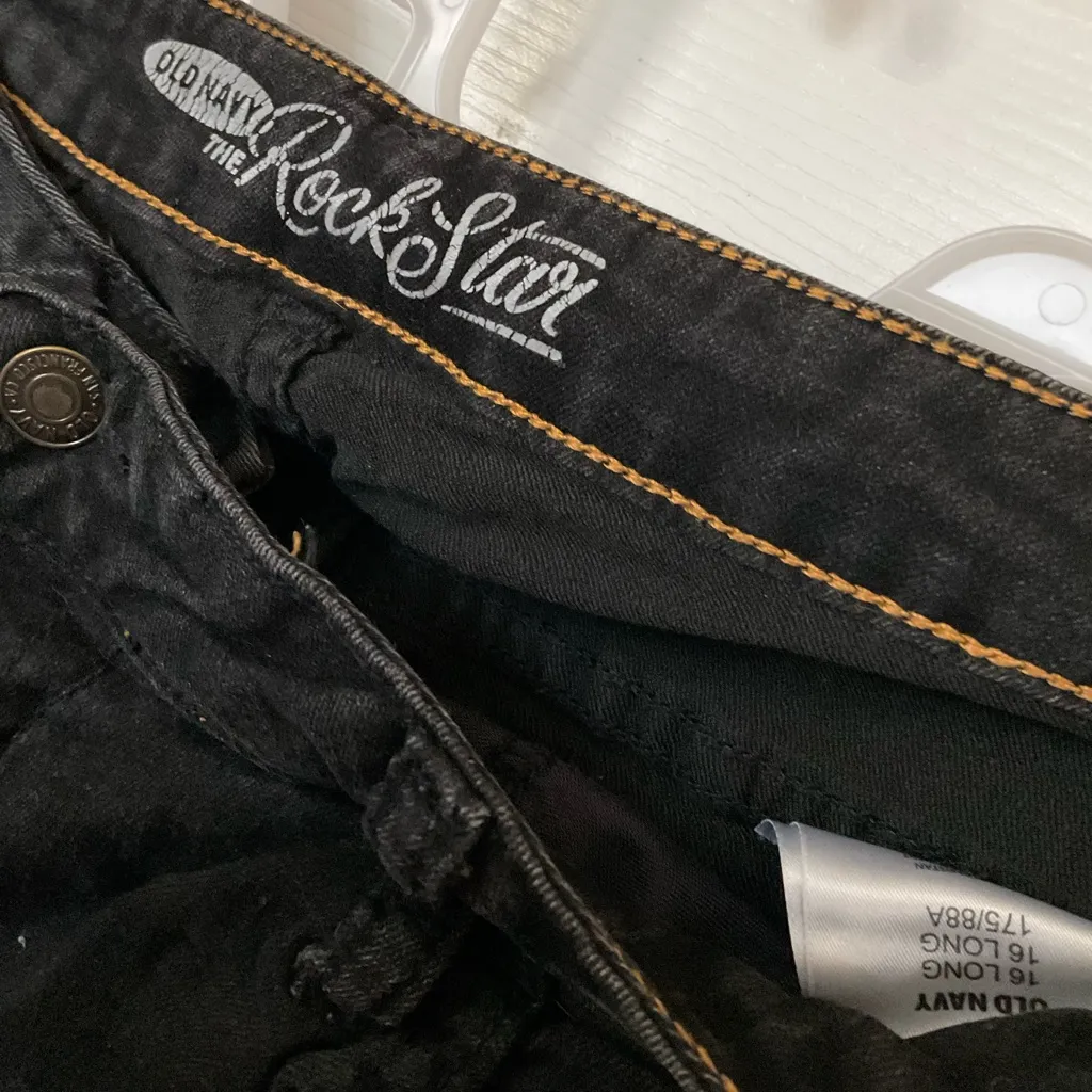 Rockstar Jeans, 16 Long - Old Navy:black - Image 2