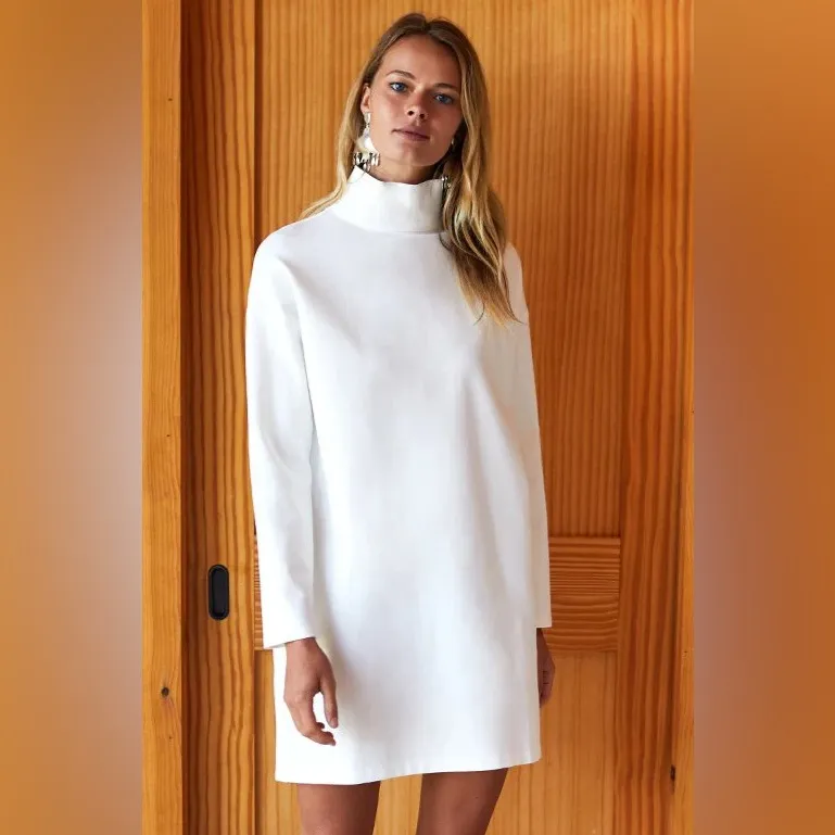 EMERSON FRY EDIE TURTLENECK DRESS - Image 11