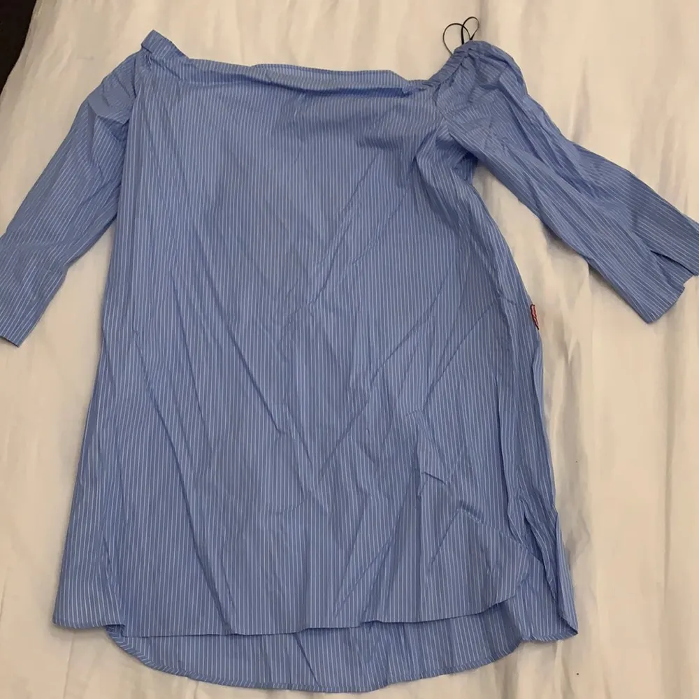 Zara off the shoulder tunic dress - Image 8