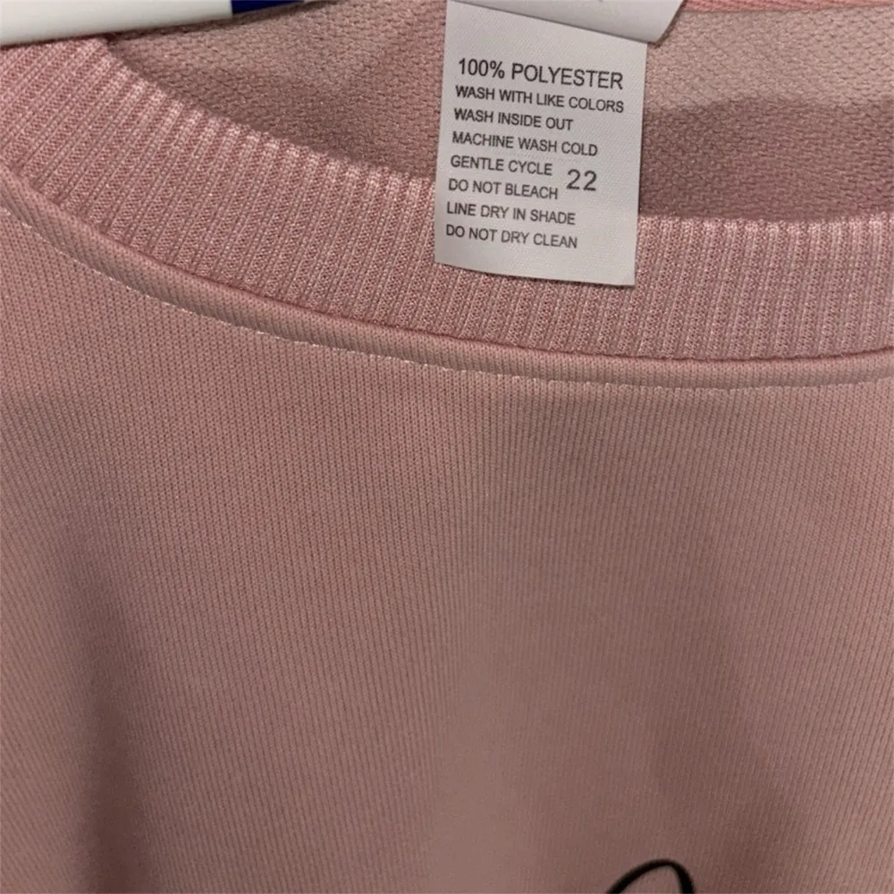 Dusty Pink 2XL Crew Neck Sweatshirt Isaiah 41:10 Verse Size XXL - Image 7