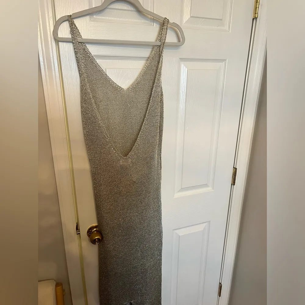 SUPERDOWN Egon Maxi Dress in Gold - Image 7