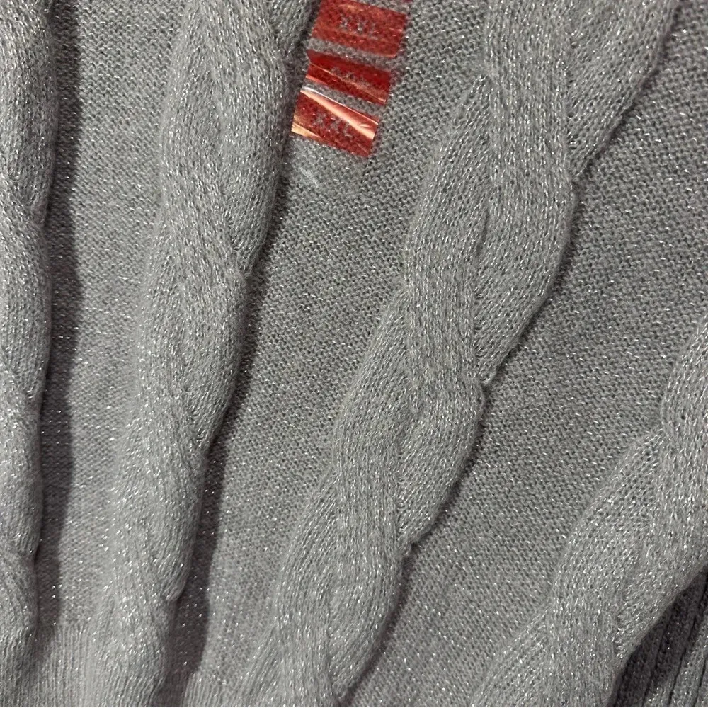 JohnPaulRichard XXL Silver Sparkle‎ Sweater - Image 5