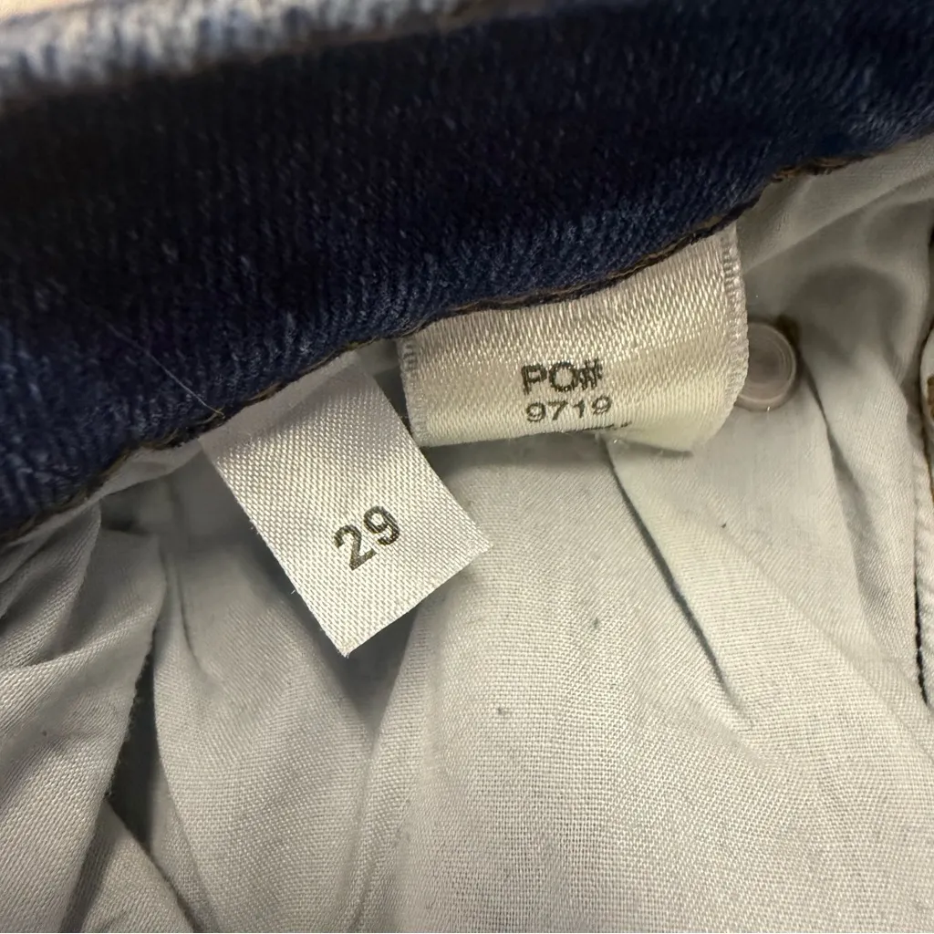 Reformation Destin Slim Leg Jeans Women’s Size 29 High Rise Sustainable Denim - Image 3