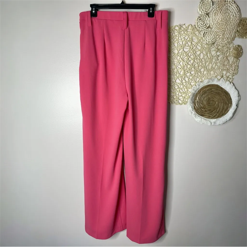 Boom Boom Jeans BBJ Los Angeles High Rise Pink Trousers XL - Image 4