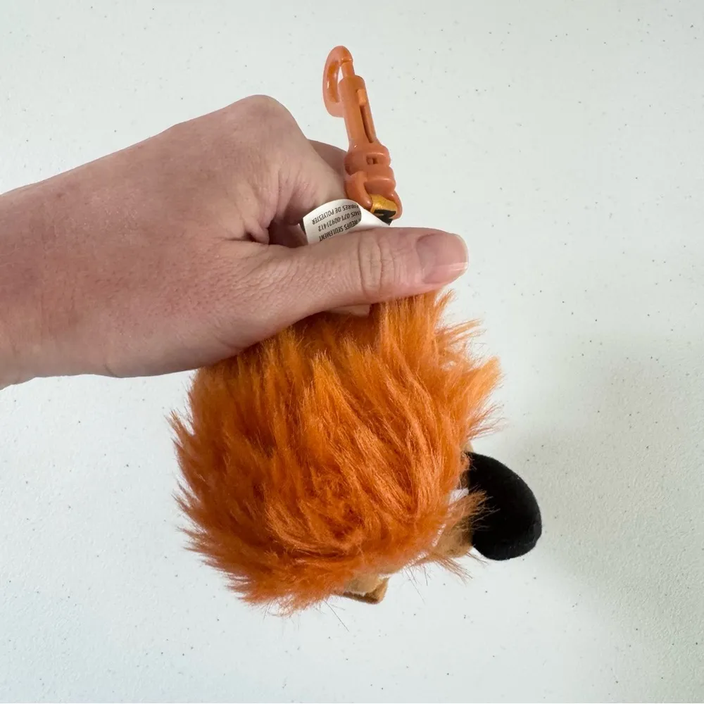 Vintage 90’s Y2K Disney Timon TEACHERS PETS Plush Book Keychain - Image 3