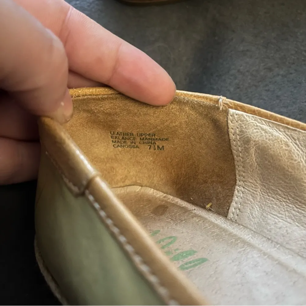 J Jill Padre Espadrille Flats in yellow green size 7.5 - Image 5