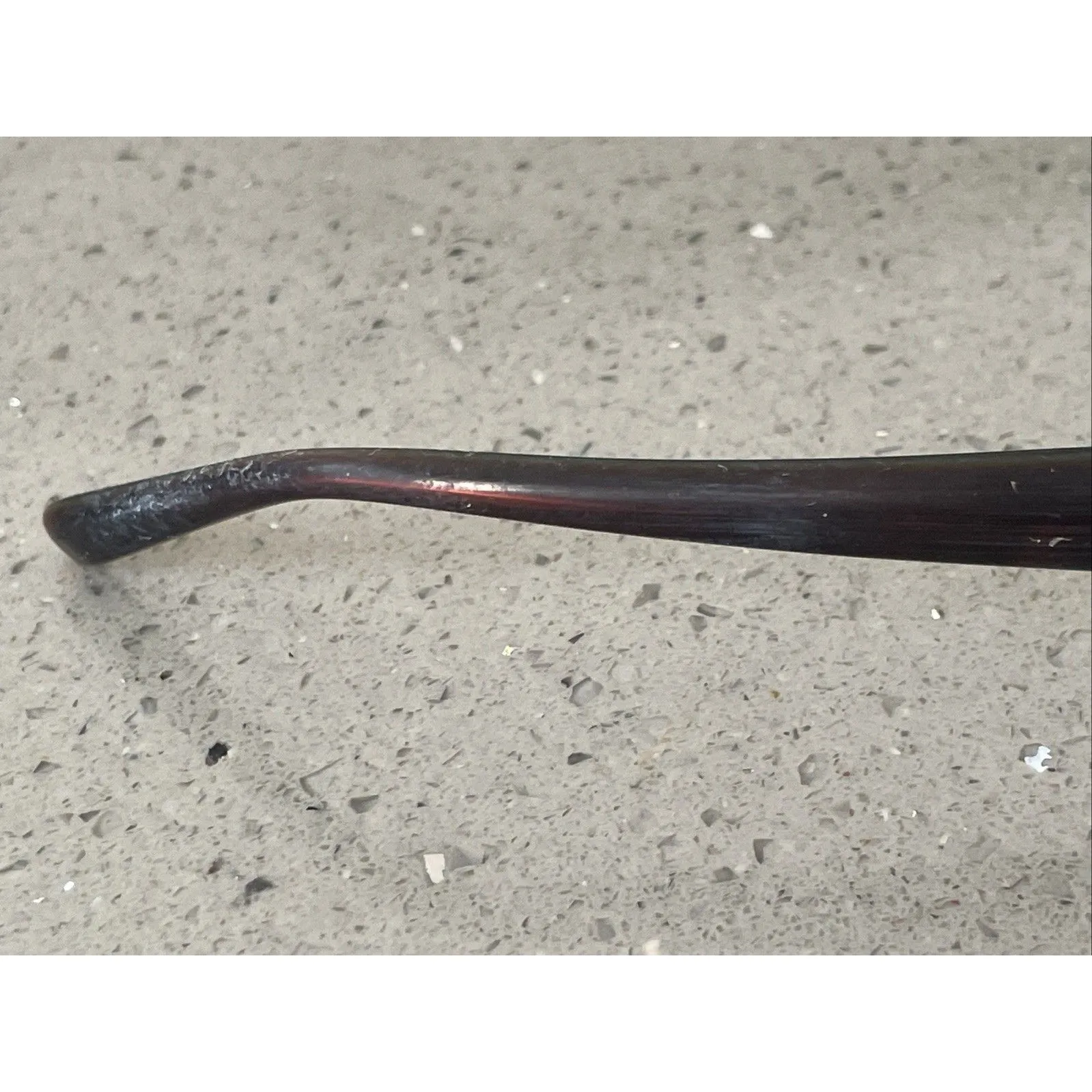 Prada Eyeglasses Frames Only VPR 05E 48-18-132 Brown Green Japan full rim - Image 13