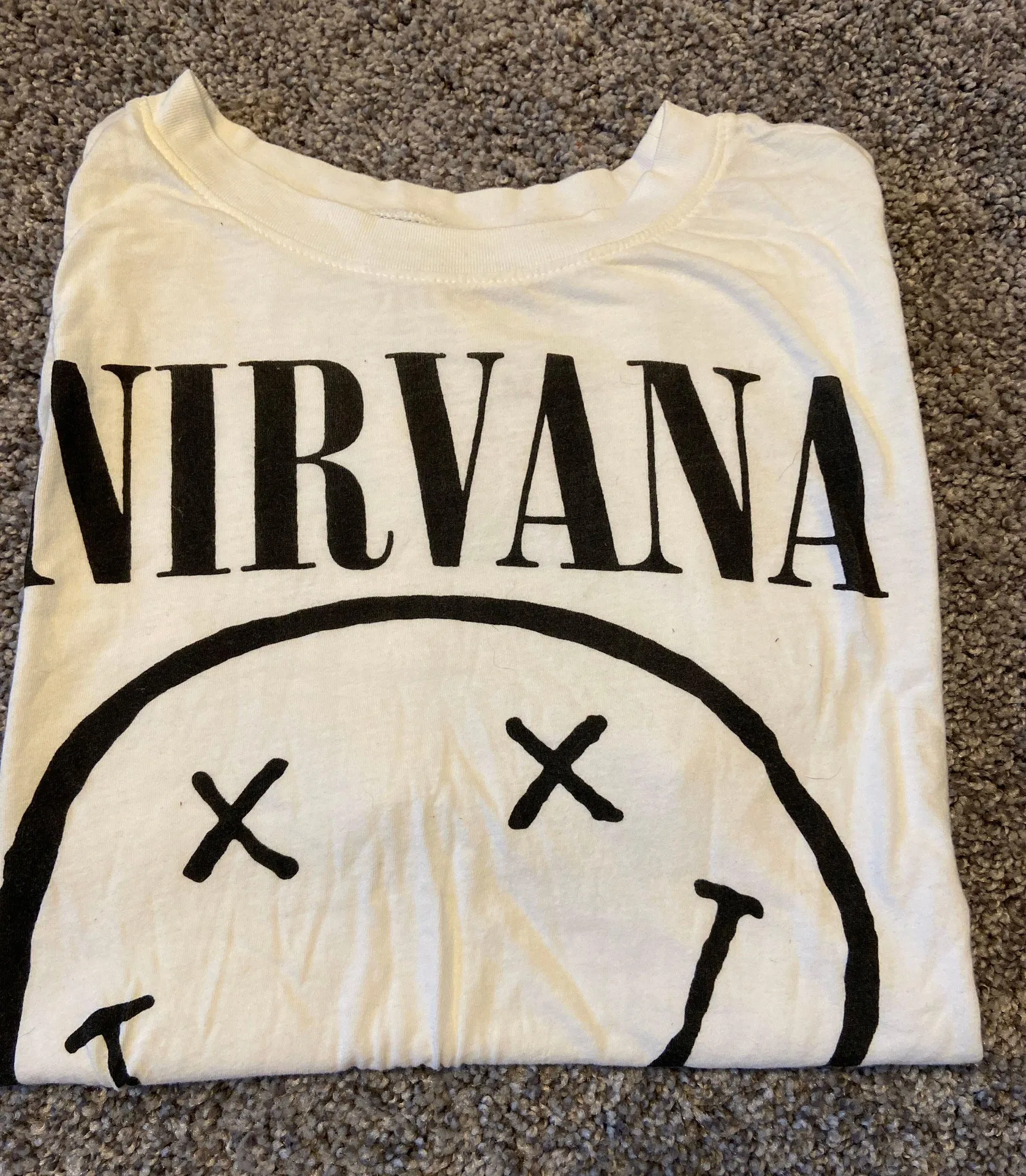 Nirvana Band Tee White Size M - Image 3