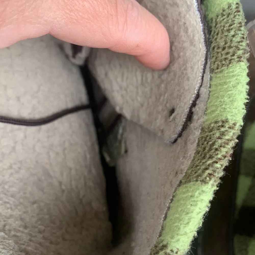 Woolrich Leather and Flannel Winter Boots Size 7.5 - Image 7