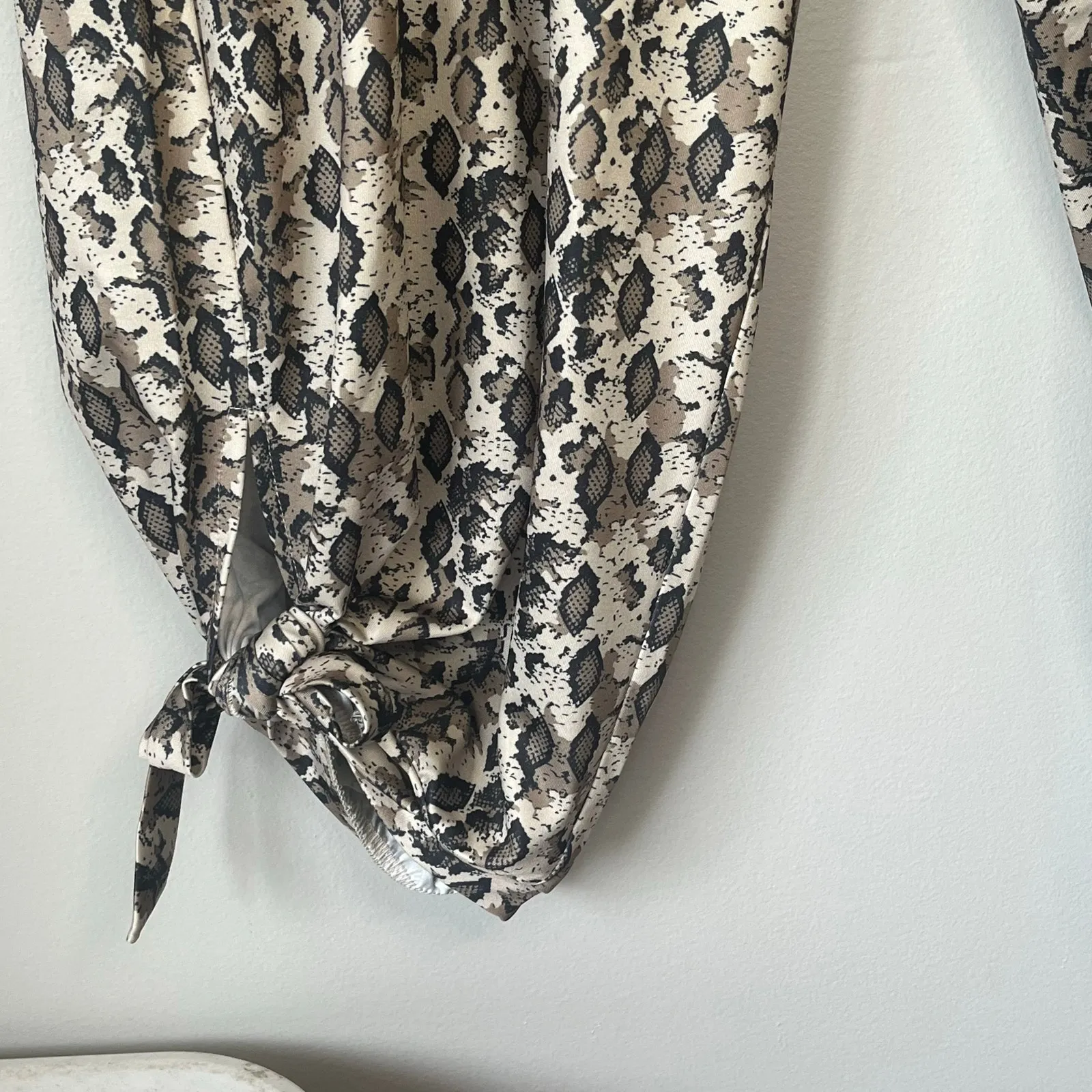 Kate & Mallory Brown / Black Patterned Pants Size 3X - Image 8