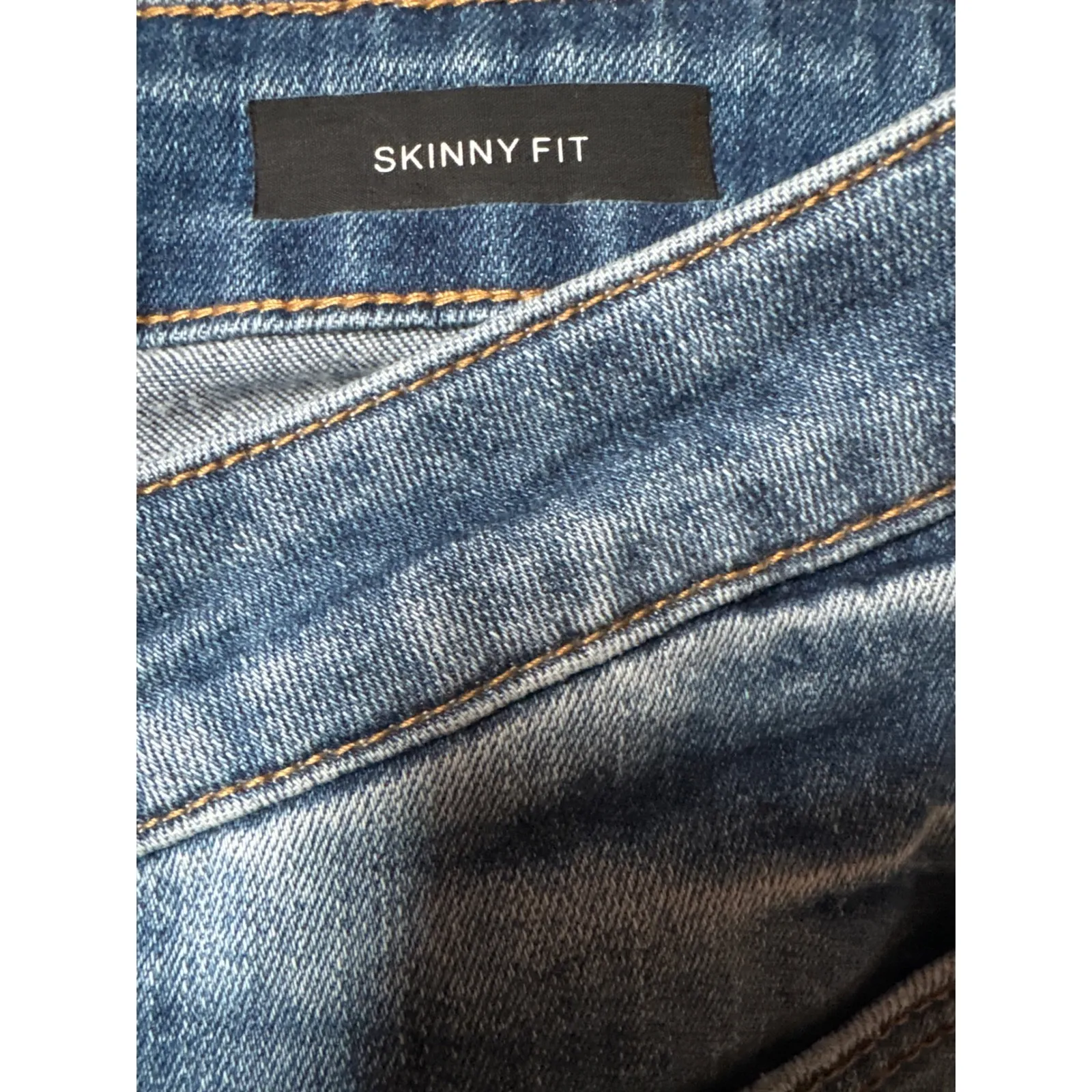 Judy Blue Jeans Women's Skinny Fit Distressed Buffalo Plaid Patch Size 13 31 - Image 4