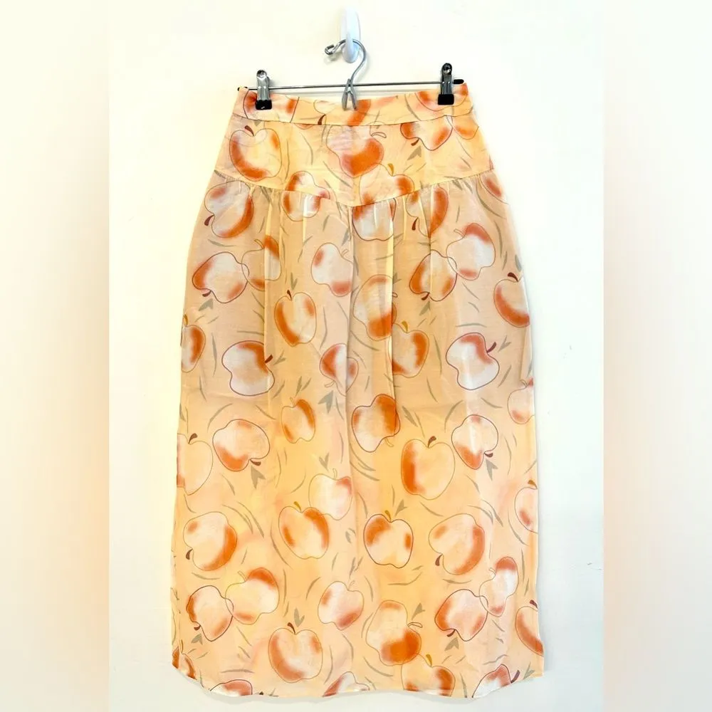 NEW Coach Long Draped Skirt with Pockets size 0 - Image 11