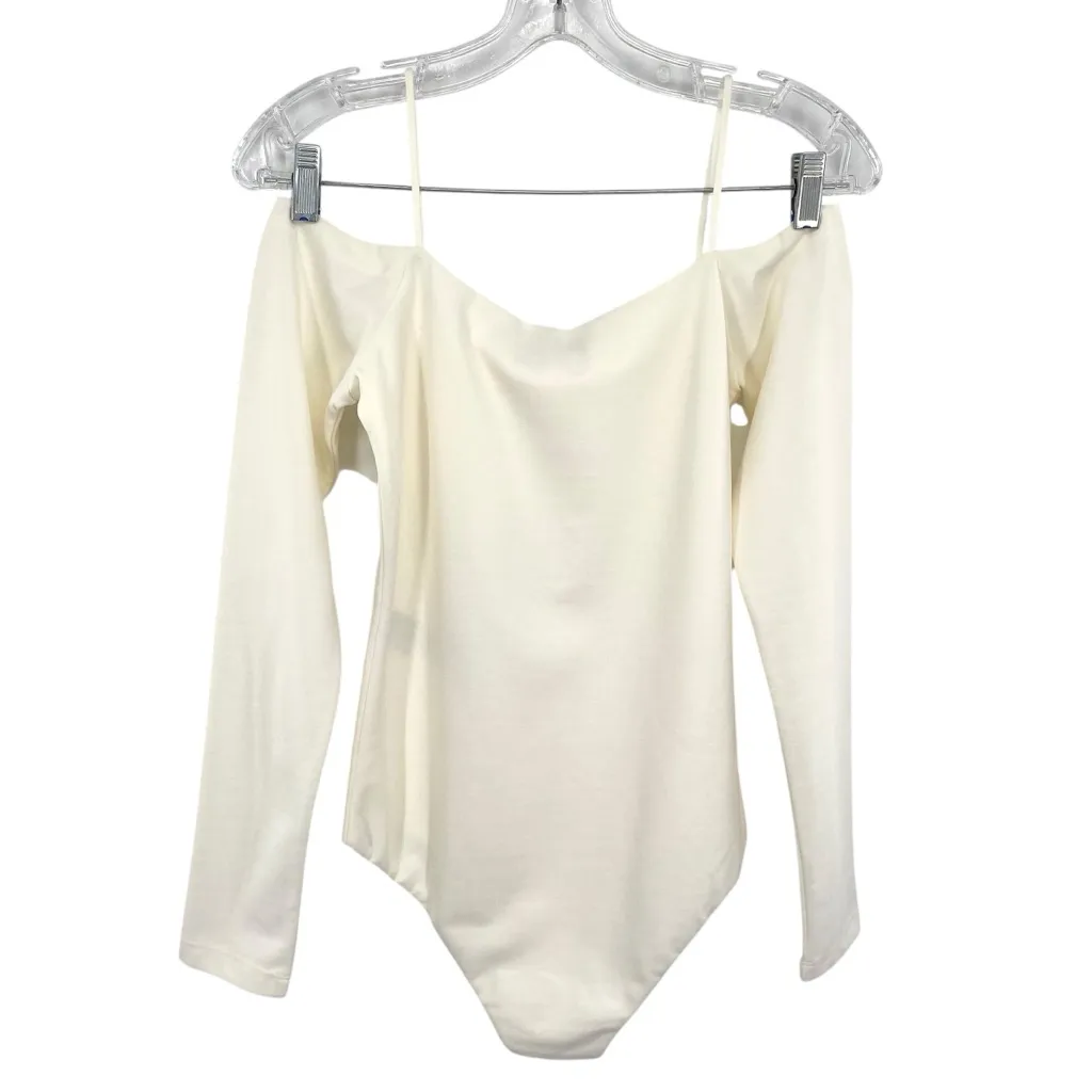 All Saints Audrey Cold Shoulder Bodysuit Size 6 New - Image 6