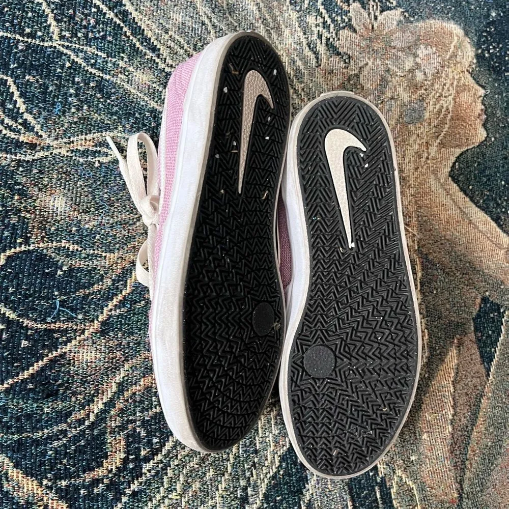 Nike Pink Suede Sneakers 9 Nike SB Check Solarsoft Canvas 877164-601 Pink Foam - Image 12